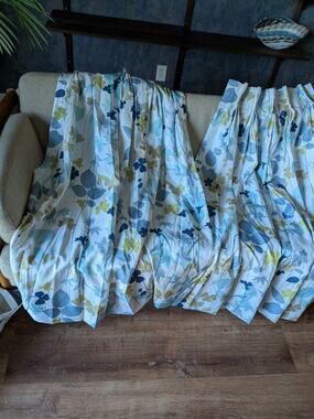 Funky Adjustable Drapes 44 X 52